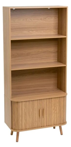 Regał w dekorze dębu w naturalnym kolorze 80x172x40 cm Elia – Casa Selección