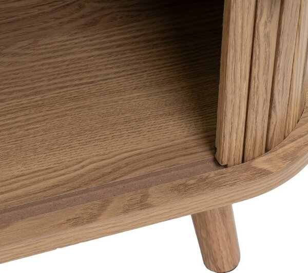 Regał w dekorze dębu w naturalnym kolorze 80x172x40 cm Elia – Casa Selección