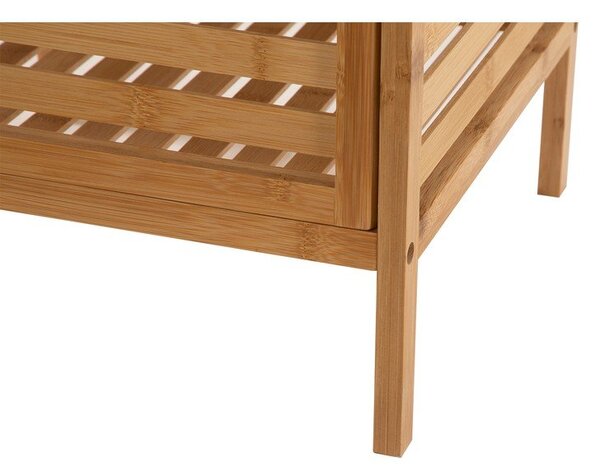 Bambusowy regał łazienkowy w naturalnym kolorze 35x80 cm Auren – Bonami Essentials