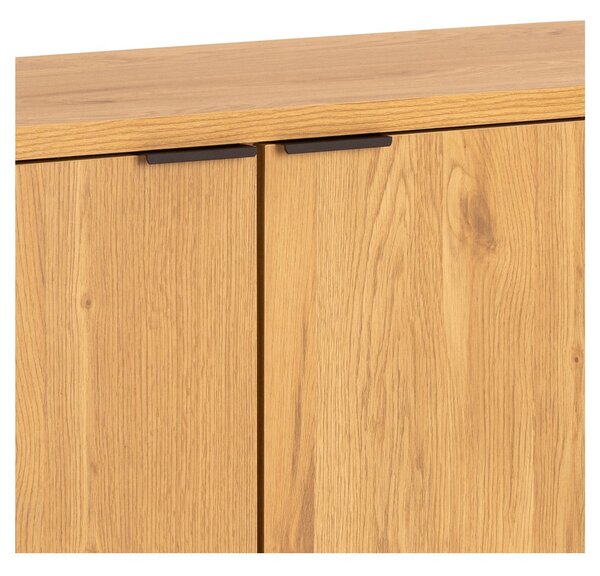 Komoda w dekorze dębu w naturalnym kolorze 160x80x45 cm Colima – Actona