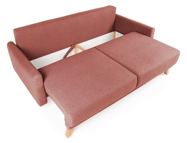 Różowa sofa rozkładana Bonami Selection Pop