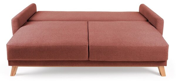 Różowa sofa rozkładana Bonami Selection Pop