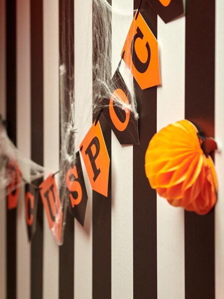 Sinsay - Girlanda z motywem Halloween - czarny
