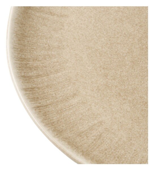 Beżowe kamionkowe talerze zestaw 4 szt. ø 27 cm Viola – House Nordic