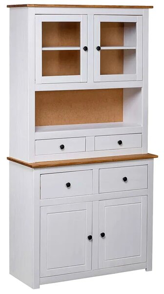 Biały drewniany kredens Z7-S87