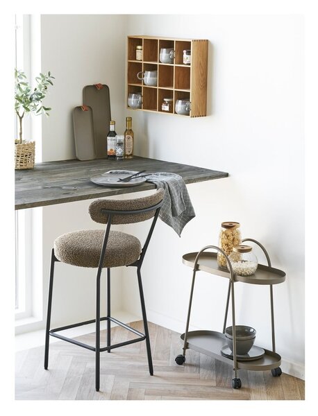 Wielopoziomowa półka w dekorze dębu w naturalnym kolorze 11 cm Soria – House Nordic