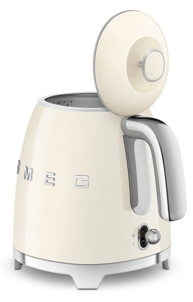 Kremowy czajnik elektryczny ze stali nierdzewnej 800 ml Retro Style – SMEG