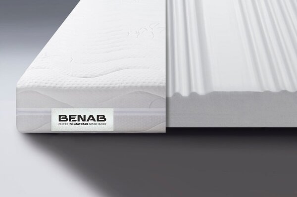 Średnio twardy lateksowy topper 90x200 cm – BENAB