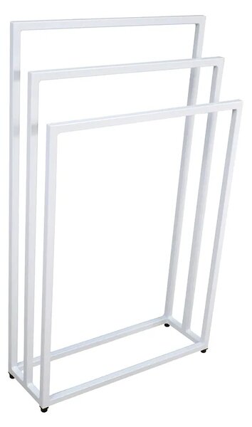 Biały stojak na ręczniki 75 cm X11 H3-H27