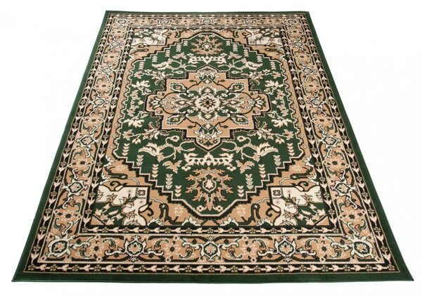 Zielony dywan orientalny R6-M92