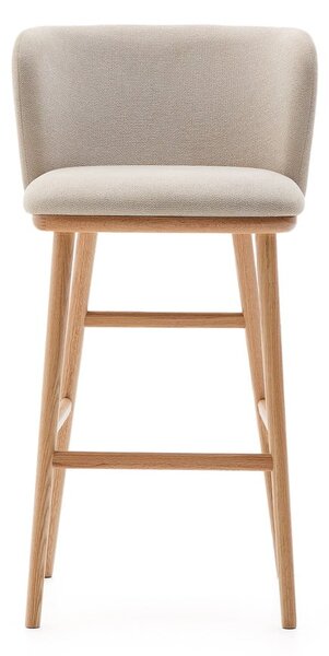 Beżowy hoker (wysokość siedziska 75,5 cm) Ciselia – Kave Home