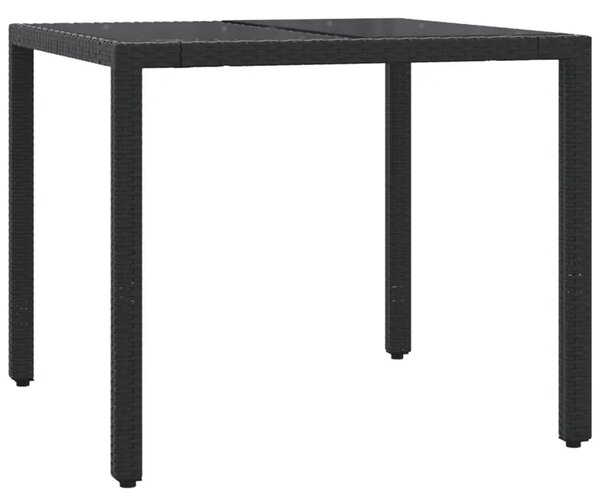 Zestaw ogrodowy z eleganckimi poduszkami w kolorze czarnym M1-T37