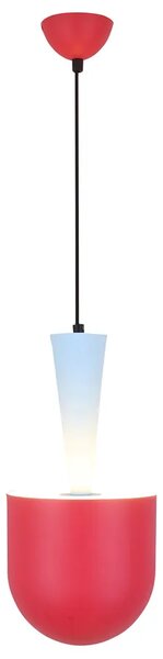 Nowoczesna czerwona wisząca lampa - M0-C11