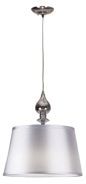 Srebrna lampa wisząca nad stół - B0-D10