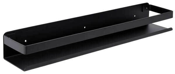 Czarna półka łazienkowa na kosmetyki 50 cm A3-S56