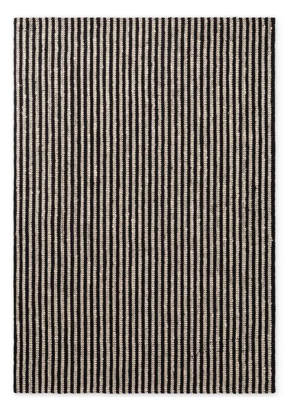 Czarny dywan z juty tkany ręcznie 160x230 cm Harvest Ebony – Elle Decoration