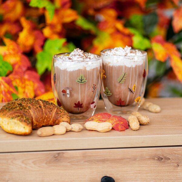 4Home Szklanka termiczna Autumn Hot&Cool 350 ml, 2 szt