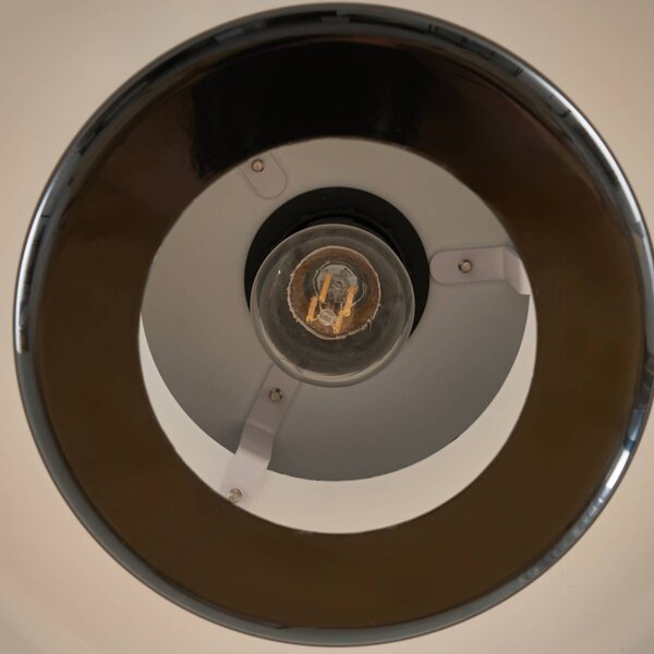 Lampa wisząca Tivra Lindby, możliwość ściemniania, czarny, salon / jadalnia, metal, vintage