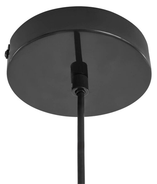 Lampa wisząca Tivra Lindby, możliwość ściemniania, czarny, salon / jadalnia, metal, vintage