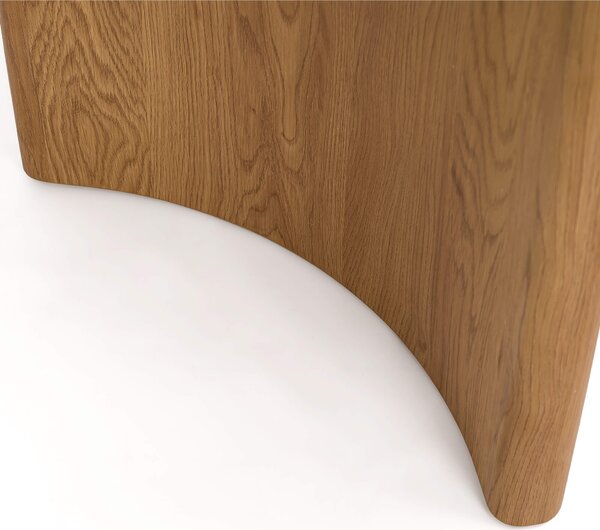 MebleMWM Stół drewniany AURA 200x100 blat ceramiczny