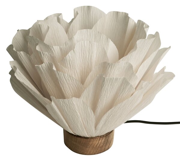 Lampa Stołowa Watt & Veke, Lisa, biały, sypialnia, papier | karton, design