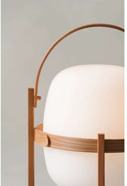 Lampa Stołowa Santa & Cole, ściemnialny, biały, salon, szkło