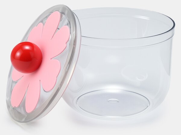 Sinsay - Pojemnik do przechowywania z ozdobną pokrywką - biały