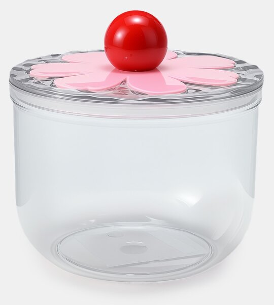 Sinsay - Pojemnik do przechowywania z ozdobną pokrywką - biały