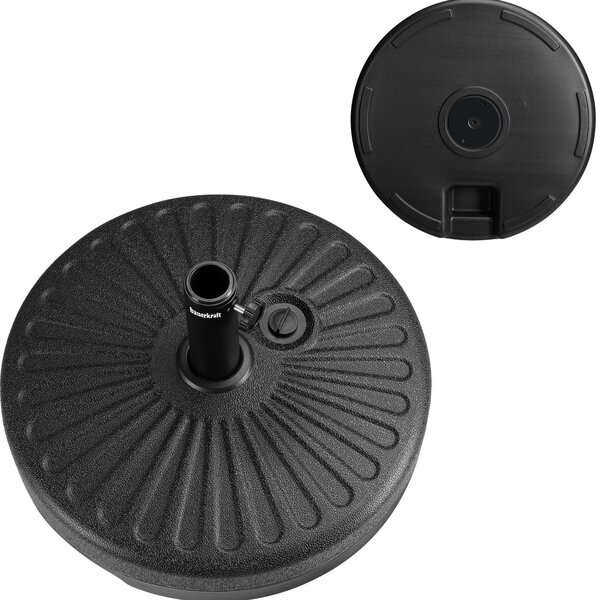 Okrga podstawa pod parasol ogrodowy stojak obcinik baza uchwyt 38-48mm