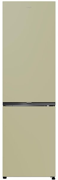 Lodówka CANDY CNCQ2T518EC No Frost beżowa o szerokości 55cm