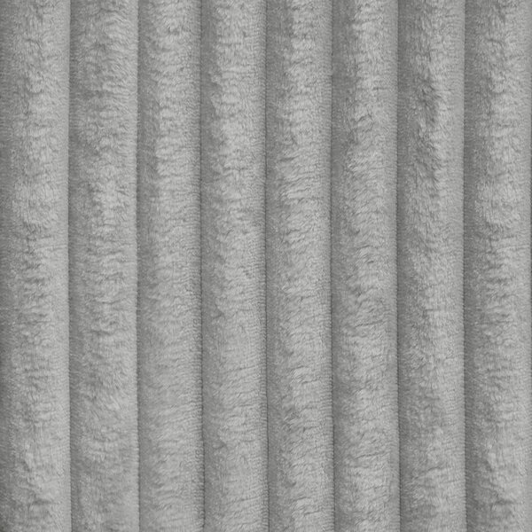 Rozkładany obustronny zestaw wypoczynkowy w kształcie L NORDEN TILIA 250x140 cm, jasnoszary
