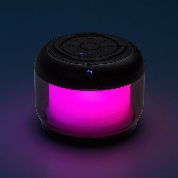 Rabalux 76110 Lampa stołowa LED z głośnikiem Radelia, RGB, Bluetooth, 3 W, IP20