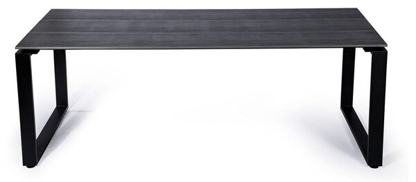 Szary stół ogrodowy Bonami Selection Strong, 210 x 100 cm