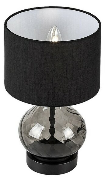Rabalux 74034 dekoracyjna lampa stołowa Pirelo, E14, 1x maks. 25 W, czarny