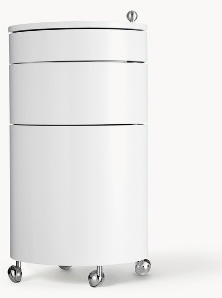Stolik pomocniczy na kółkach Barboy, projekt: Verner Panton