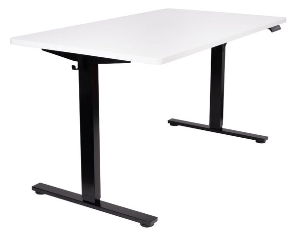 Biurko regulowane Alto 100 Black 120 cm, regulacja wysokości, biurko elektryczne, biurko do pracy stojącej