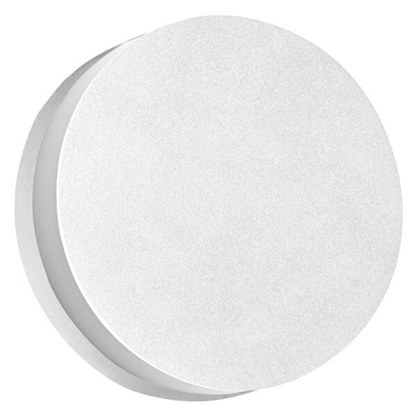BRUMBERG 10030 kinkiet LED, okrągły, biały, biały / opal, przedpokój, aluminium