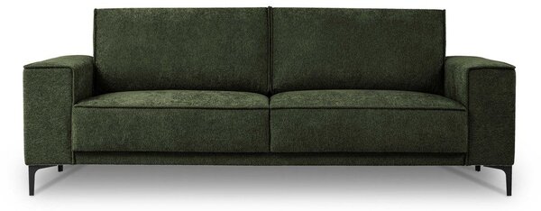 Zielona sofa z tkaniny szenilowej 224 cm Copenhagen – Scandic