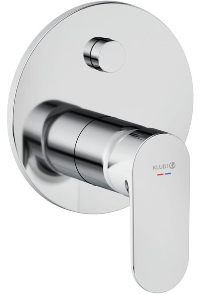 Bateria wannowa podtynkowa KLUDI X1 327590575 Chrom