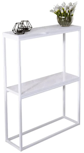 Biała konsola loft w połysku F4-K50