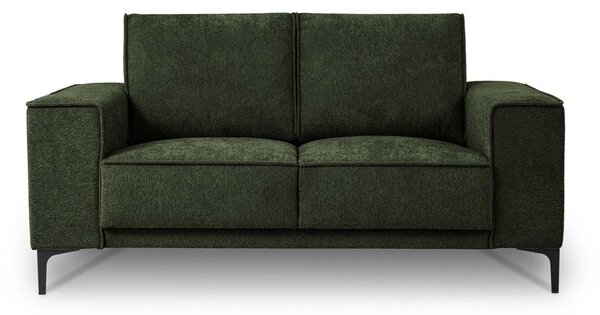 Zielona sofa z tkaniny szenilowej 164 cm Copenhagen – Scandic