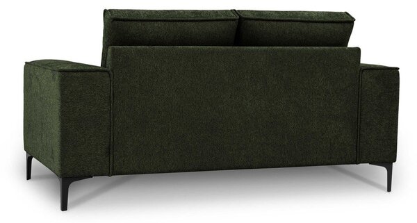 Zielona sofa z tkaniny szenilowej 164 cm Copenhagen – Scandic