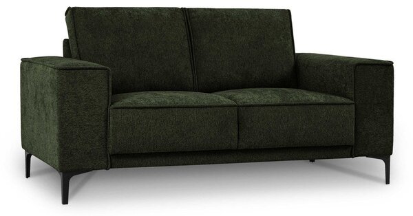 Zielona sofa z tkaniny szenilowej 164 cm Copenhagen – Scandic