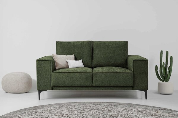 Zielona sofa z tkaniny szenilowej 164 cm Copenhagen – Scandic