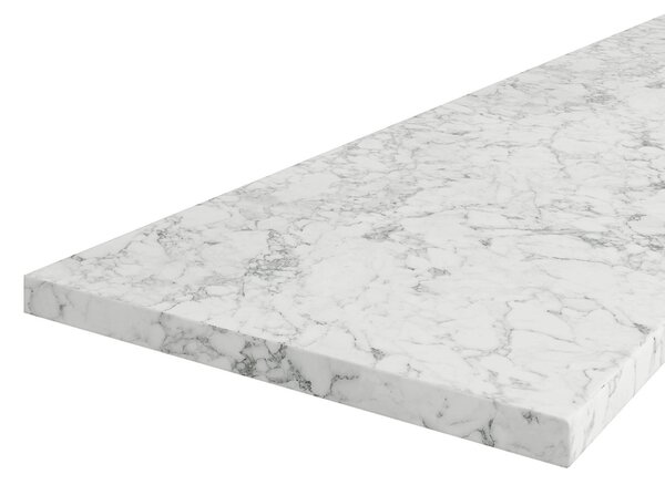 Blat Kuchenny MARMUR Biały 60x3,8 cm NA WYMIAR
