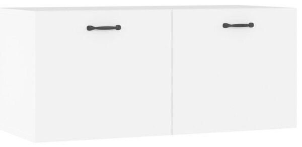 Szafka wisząca, biała, 80x35x36,5 cm, materiał drewnopochodny
