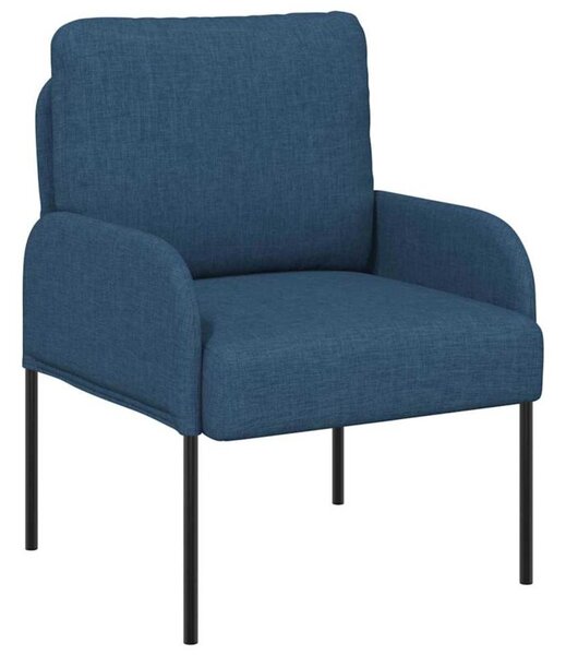 Nowoczesna sofa w minimalistycznym stylu - niebieska