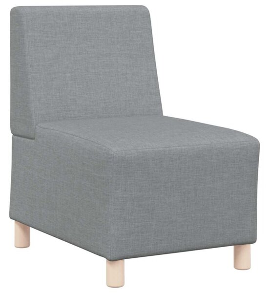 ModuÅowa sofa bez podÅokietnikÃ³w, jasnoszara, 55 cm, materiaÅ