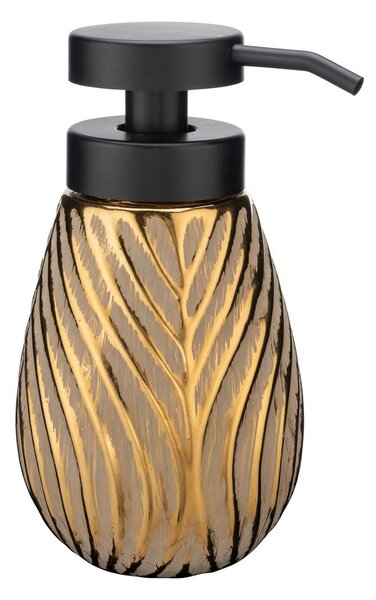 Ceramiczny dozownik do mydła w kolorze złota 330 ml Idro – Wenko