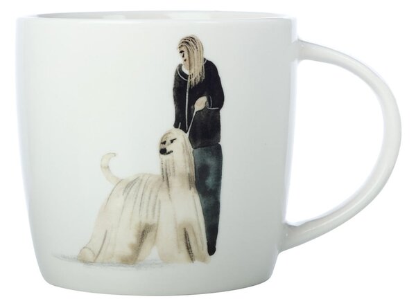 Biały porcelanowy kubek 400 ml Best Furry Friends – Maxwell & Williams